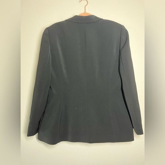 TAHARI Arthur S. Levine Blazer NWOT Black One-Button Size 16 - Picture 5 of 12